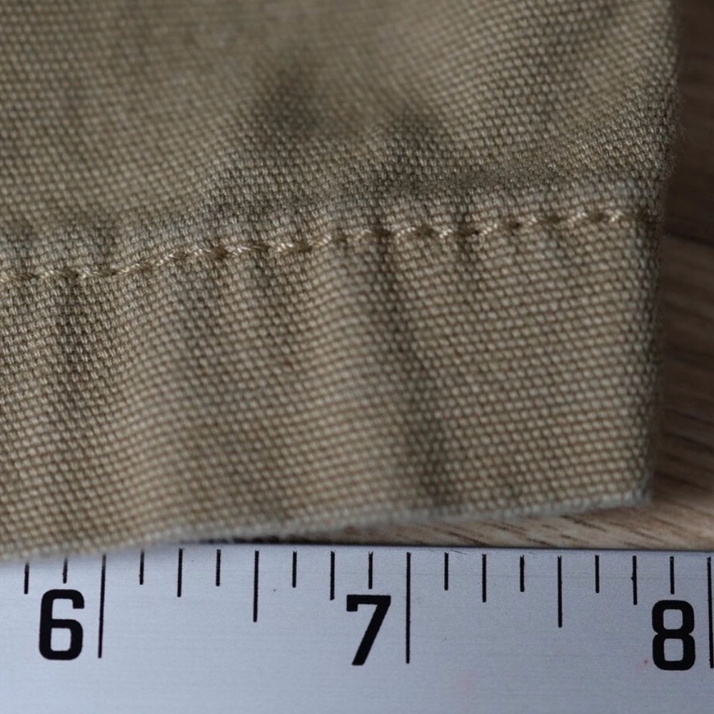 Carhartt Men's Khaki Chinos 36x32 Canvas Straight Fit with tapered leg - Picture 11 of 11